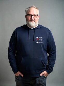 Alternative view of Gram w brydża, maly rysunek z przodu