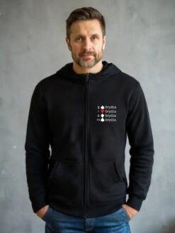 Gram w brydża, maly rysunek z przodu