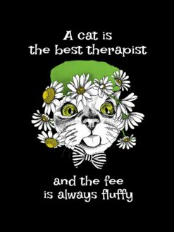 Alternative view of A cat is the best therapist