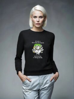 A cat is the best therapist