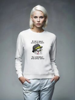 A cat is your personal coach