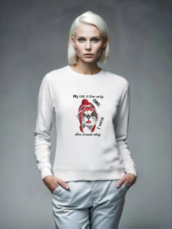 My cat is the only one who knows why I exist