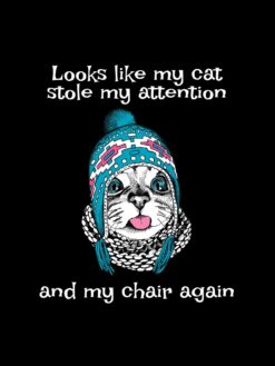 Alternative view of My cat stole my attention