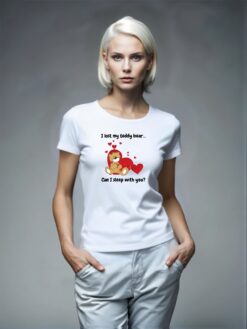 I lost my teddy bear