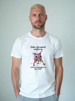 Cats demand nothing