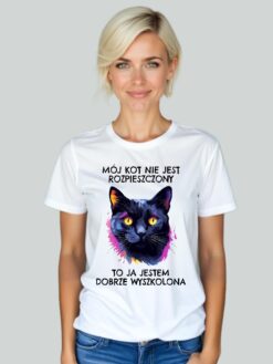 Mój kot nie jest rozpieszczony, to ja jestem dobrze wyszkolona