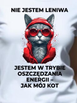 Alternative view of Nie jestem leniwa, po prostu jestem w trybie oszczędzania energii – jak mój kot