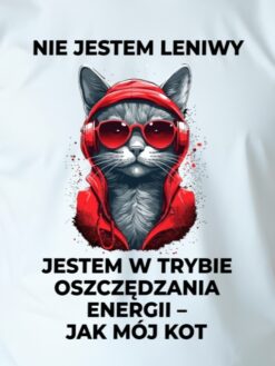 Alternative view of Nie jestem leniwy, po prostu jestem w trybie oszczędzania energii – jak mój kot