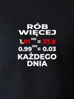 Alternative view of Rób więcej każdego dnia