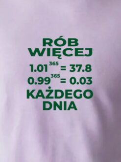 Alternative view of Rób więcej każdego dnia